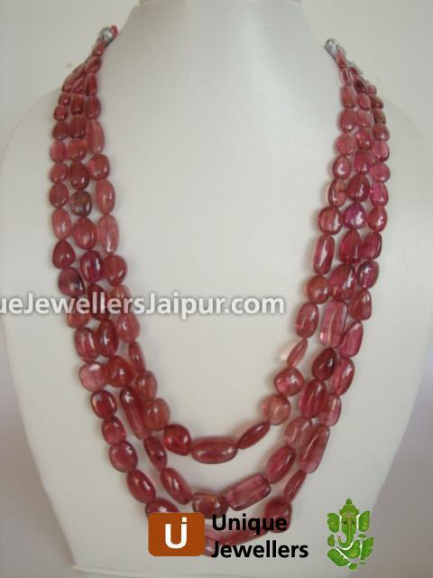 Rubylite Plain Nugget Beads